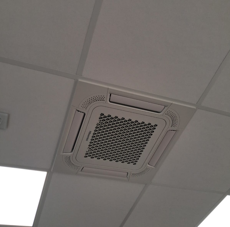 Lüftung verbaut in der Decke