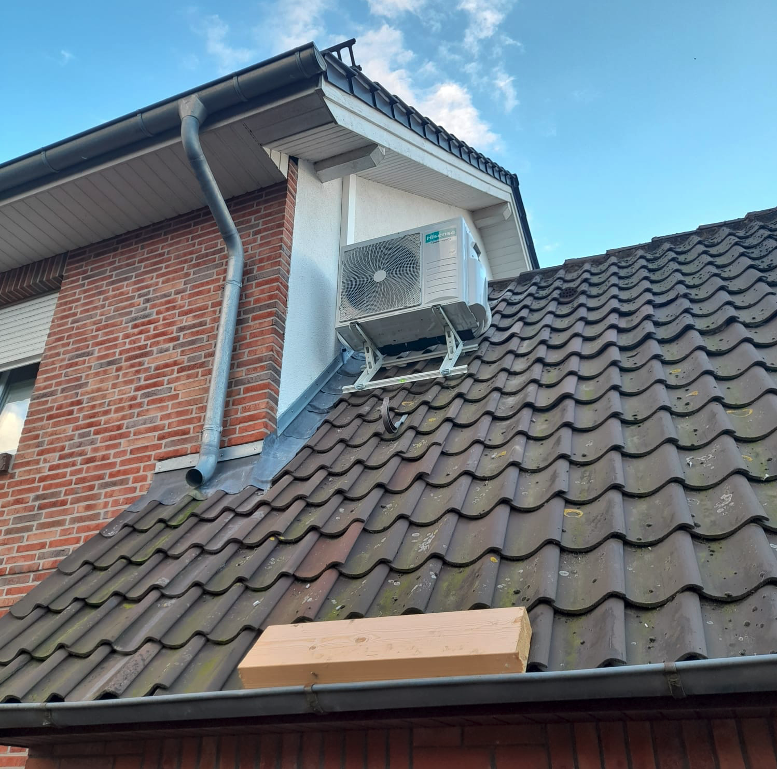 Klimaanlage auf dem Dache