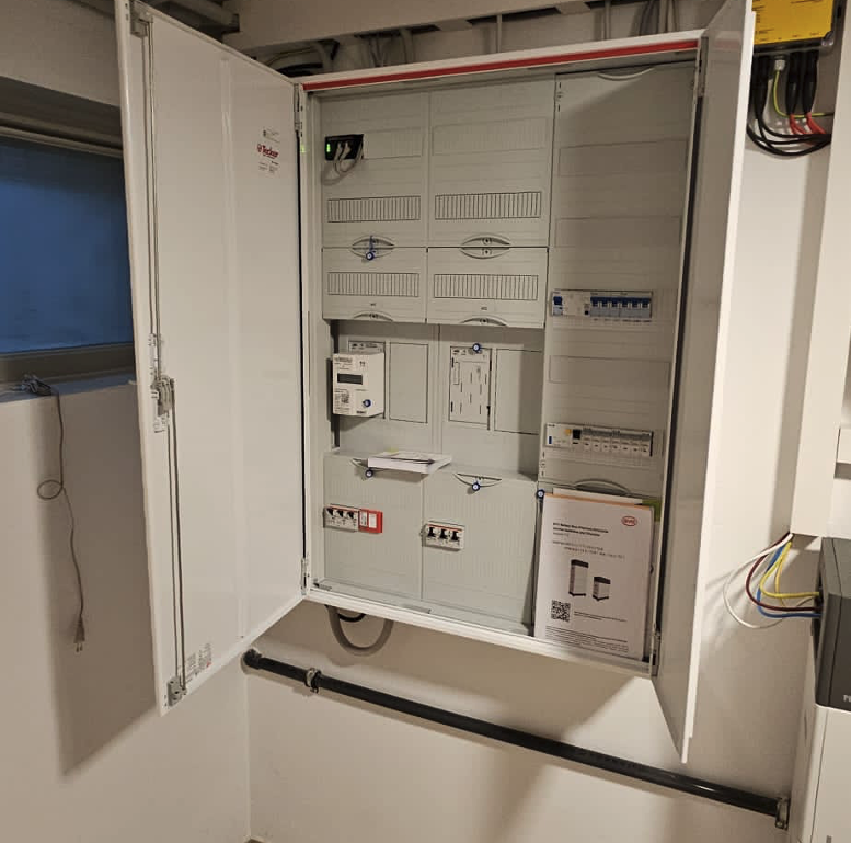 Aufnahme Stromkasten